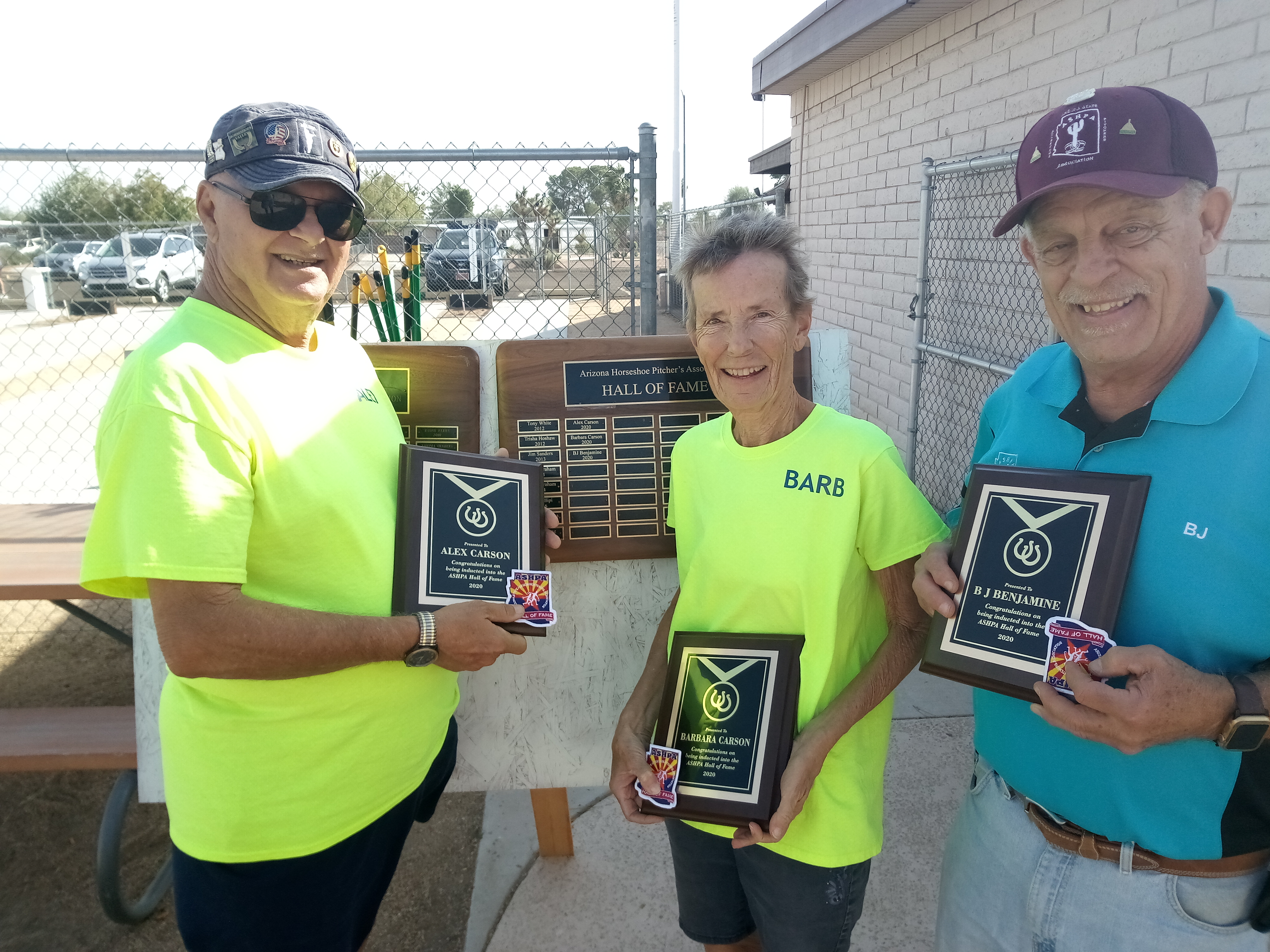 2020 Hall of Fame Receipents